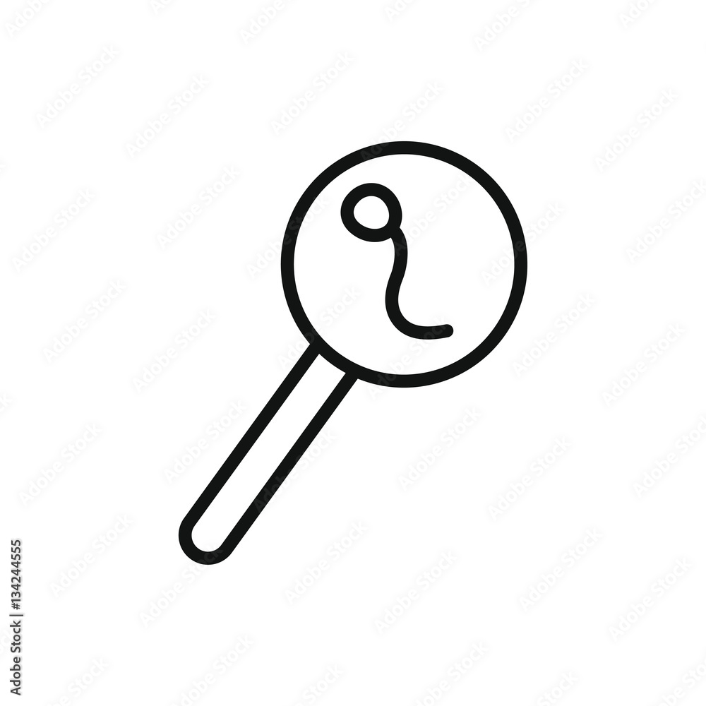 search sperm icon illustration search sperm icon illustration