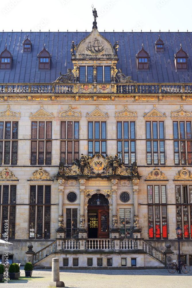 Obraz premium Building named Shutting in Bremen, Germany