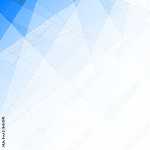 Lowpoly Perspective Background with copyspace. Vector illustration. Used opacity layers
