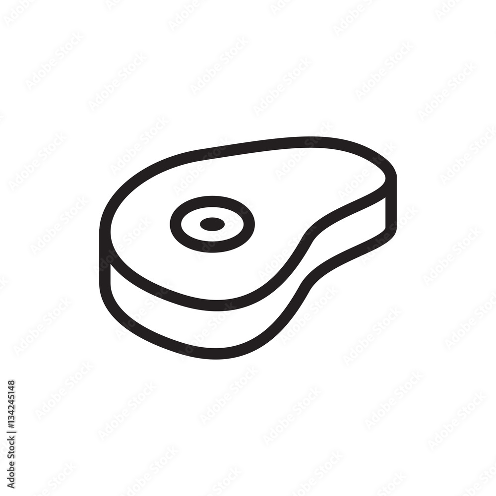 beef icon illustration beef icon illustration