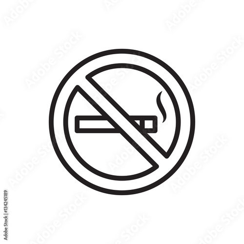 Free Download no smoking icon illustration - GFXLoad
