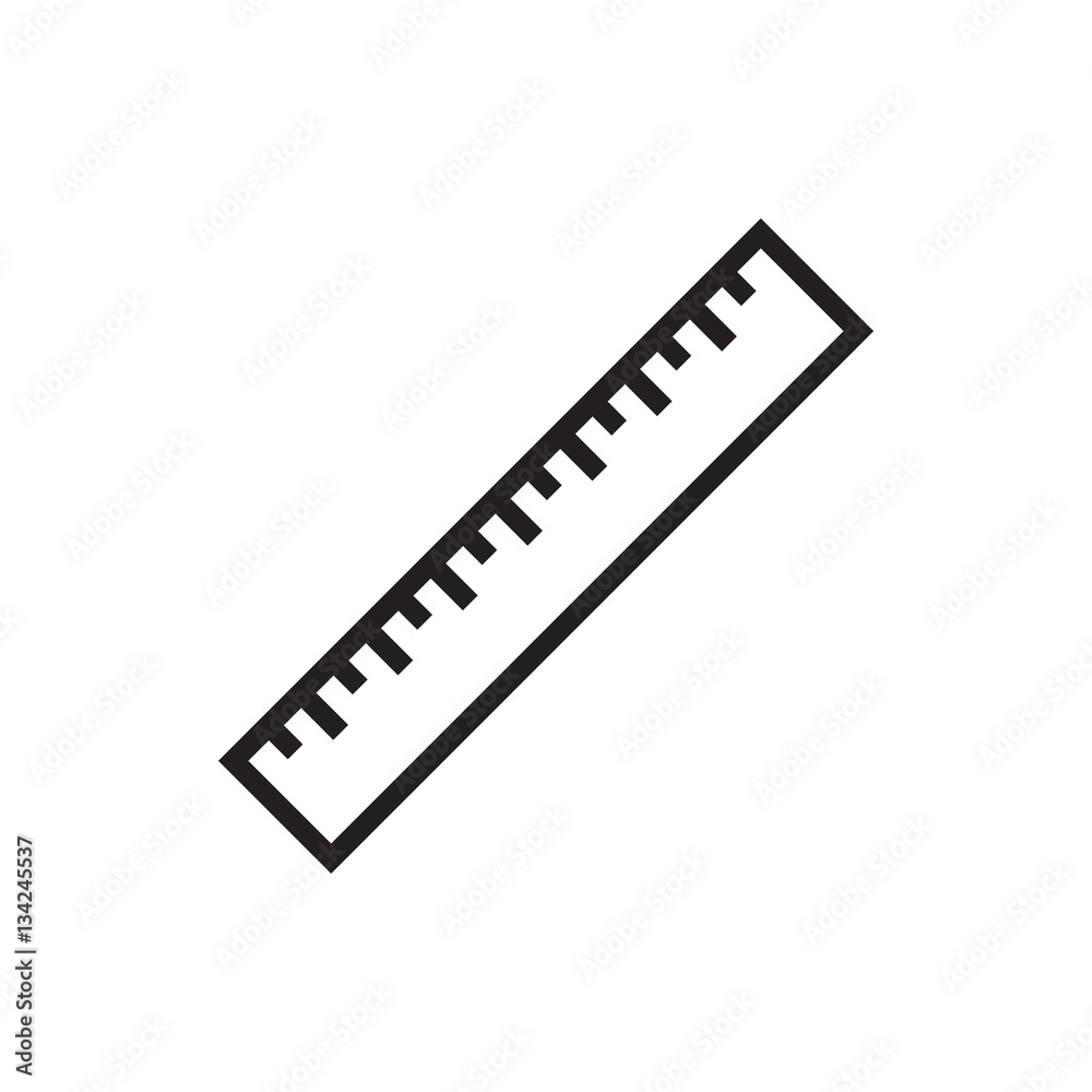 ruler icon illustration ruler icon illustration