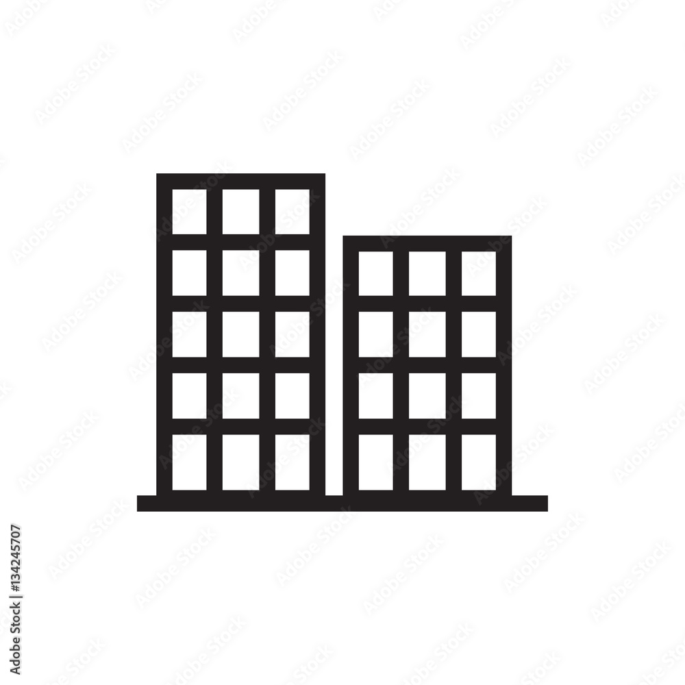business center icon illustration business center icon illustration