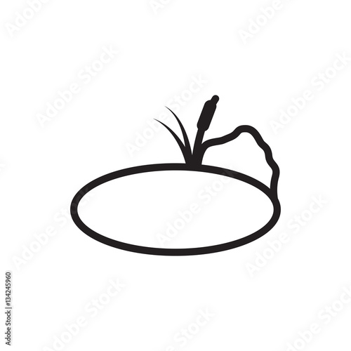 pond icon illustration
