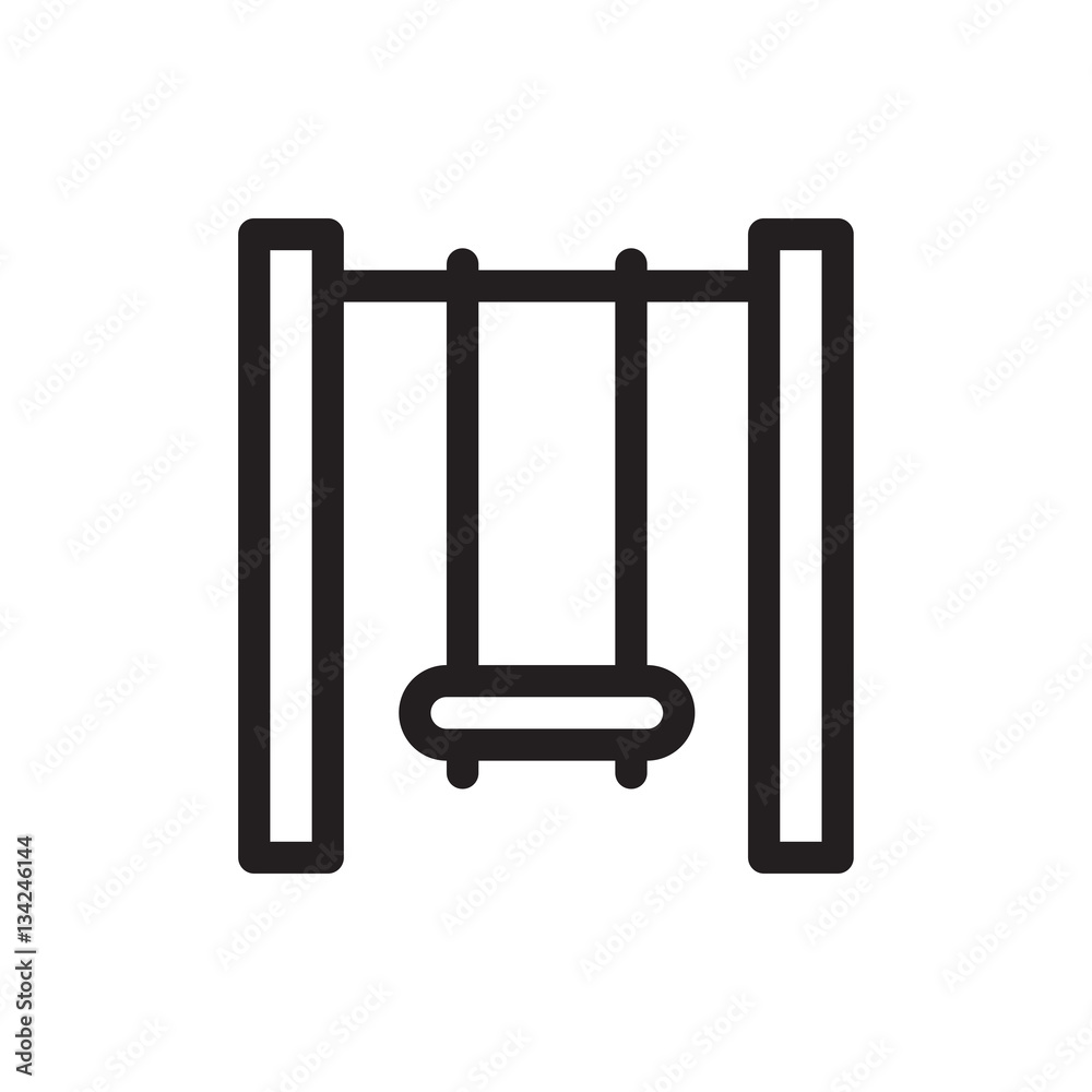 swing icon illustration