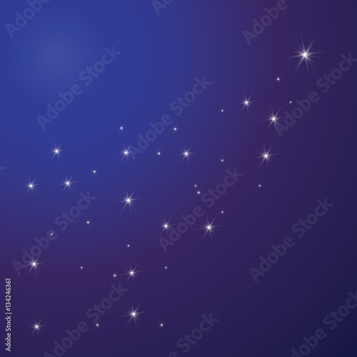 Magic glowing spark swirl trail effect isolated on transparent background. Bokeh glitter wave line with flying sparkling flash lights. Vector illustration