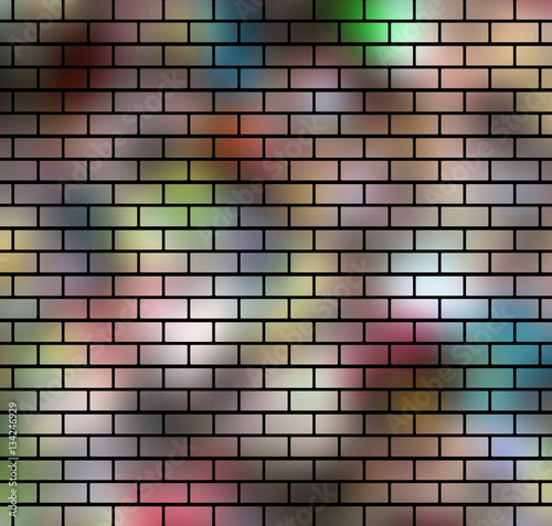 color brick wall background