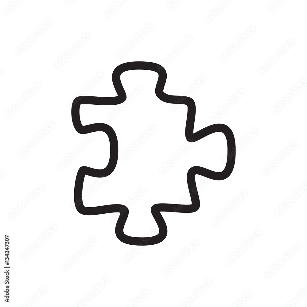 puzzle icon illustration puzzle icon illustration