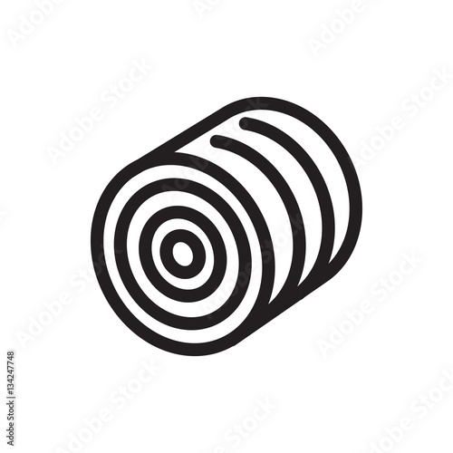 hay icon illustration