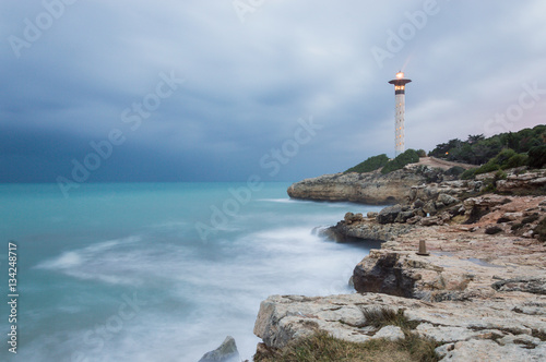 Lighthouse at Torredembarra © marcopachiega