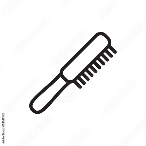 comb icon illustration