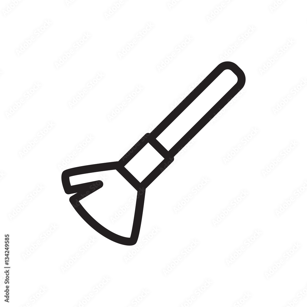 shaving brush icon illustration shaving brush icon illustration