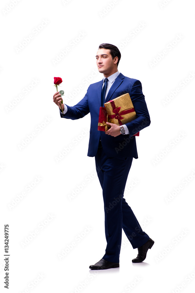 Romantic concept with man making marriage proposal Romantic concept with man making marriage proposal