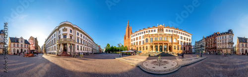 Hessischer Landtag und Marktkirche, Wiesbaden 