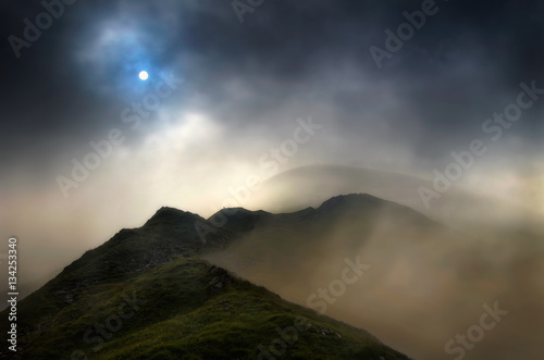 Fototapeta Naklejka Na Ścianę i Meble -  Tatras in fog