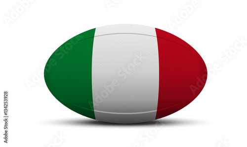 Ballon de Rugby - Italie