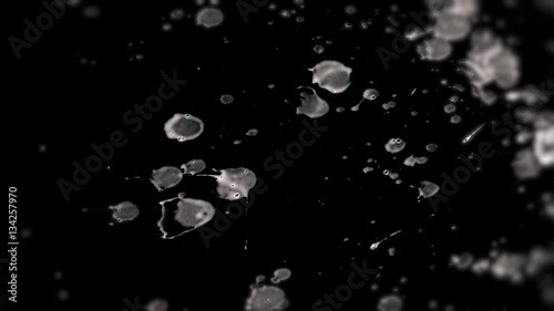 Noir Blood Splatter Sin City Style