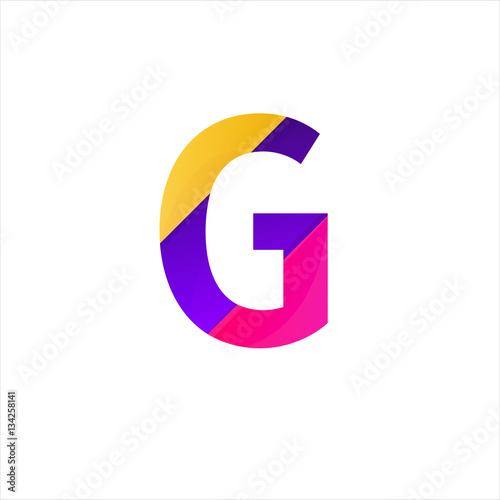 Free Download Abstract G letter icon funny flat sign vector logo design - GFXLoad