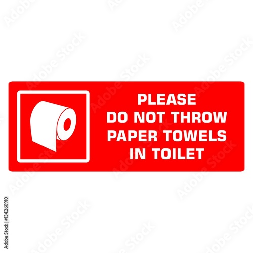 Toilet towels