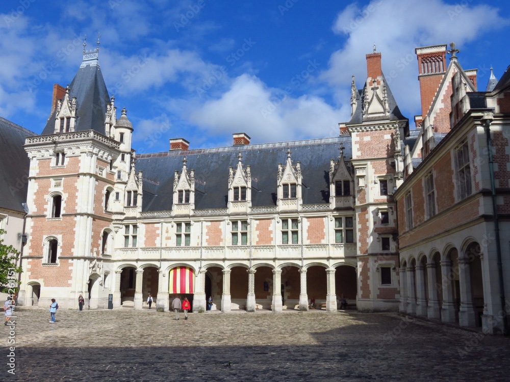 Fototapeta premium Château de Blois, aile Louis XII (France)