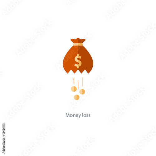 Licking money, financial crisis loss, budget management, expenses