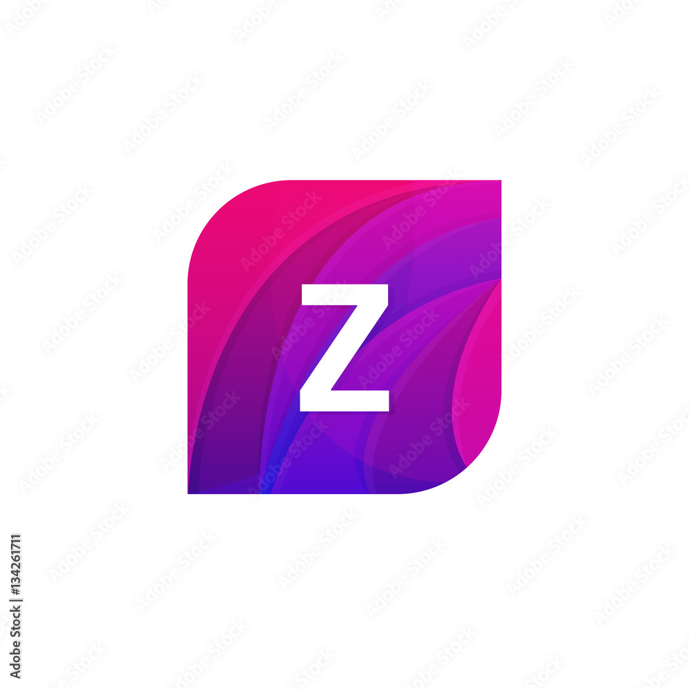 Abstract creative web icon company Z sign letter logo vector des Abstract creative web icon company Z sign letter logo vector des