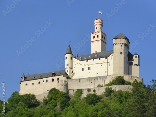 Marksburg, vallée du Rhin (Allemagne)