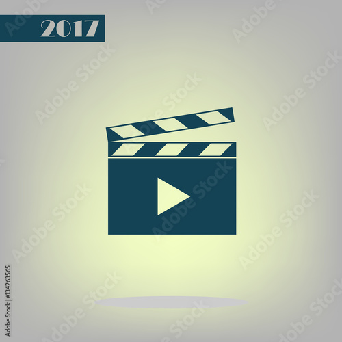 Media player icon vector illustration