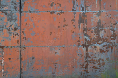 rusted big Iron plate © Norman01