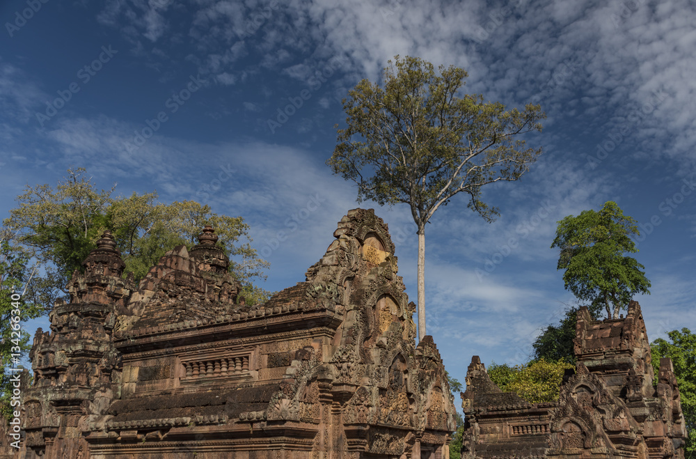 Banteay Srei temple in Cambodia