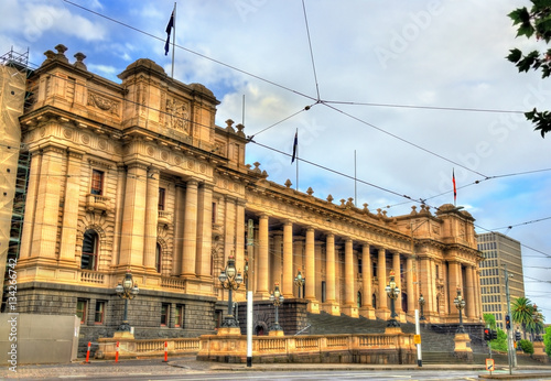 Parliament House in Melbourne, Australia