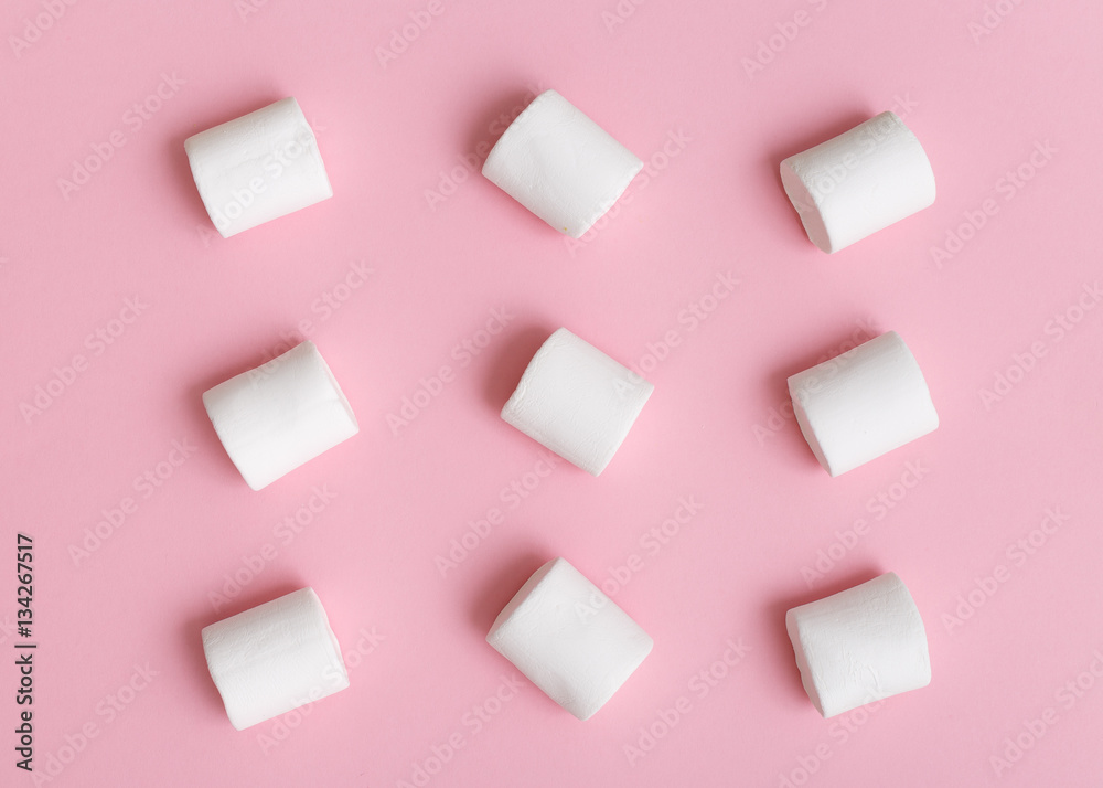 custom made wallpaper toronto digitalmarshmallow pattern, top view flat lay on colorful background