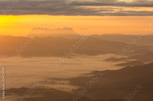 Sea Of Mist With Doi Luang Chiang Dao, View Form Doi Dam in Wiang haeng