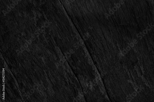 Black wooden texture dark background blank for design