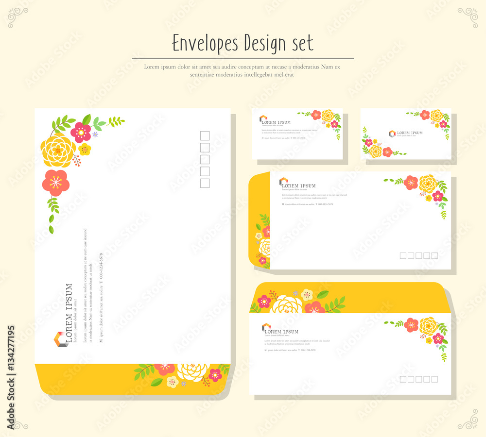 envelope Design set