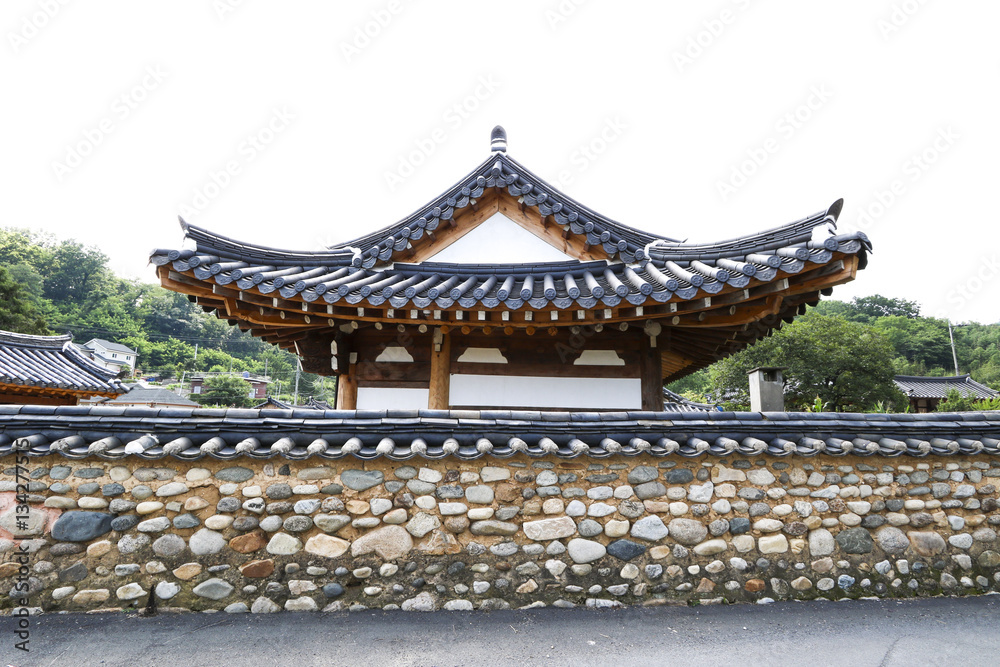 Obraz premium Korean traditional house
