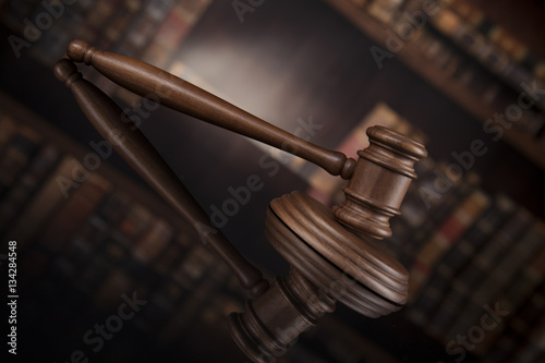 Wallpaper Mural Law books, mallet of the judge, Courtroom background Torontodigital.ca