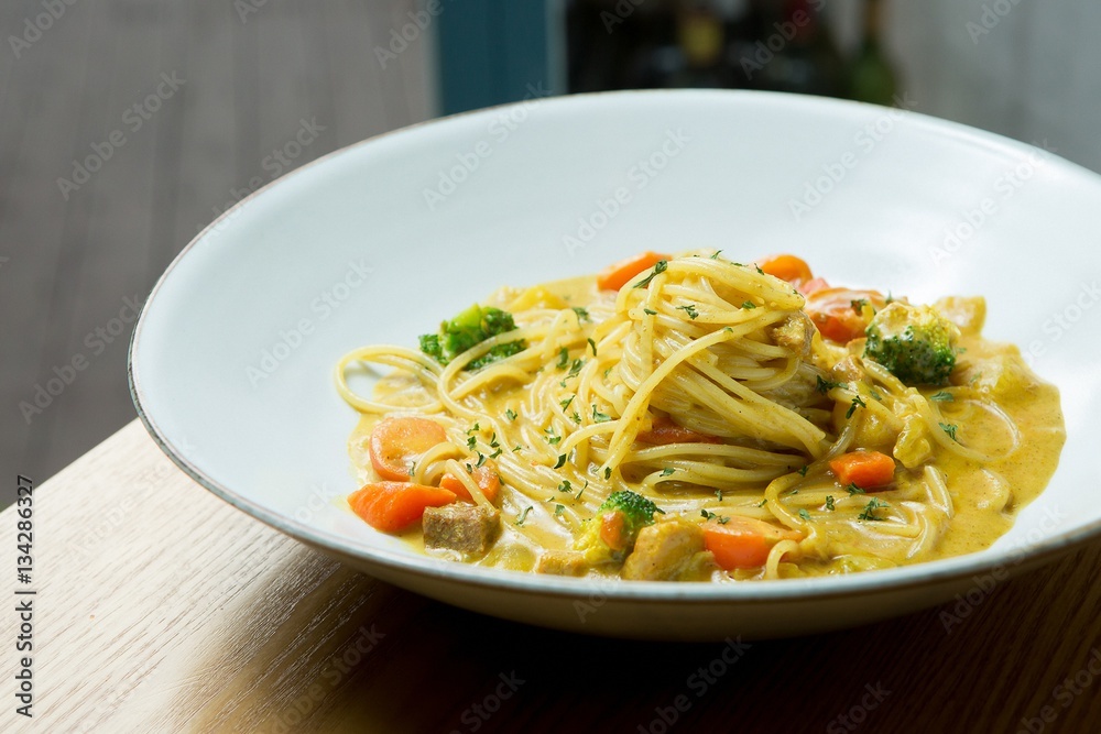 curry pasta curry pasta