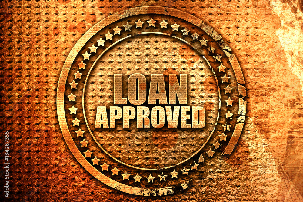loean approved, 3D rendering, grunge metal stamp loean approved, 3D rendering, grunge metal stamp
