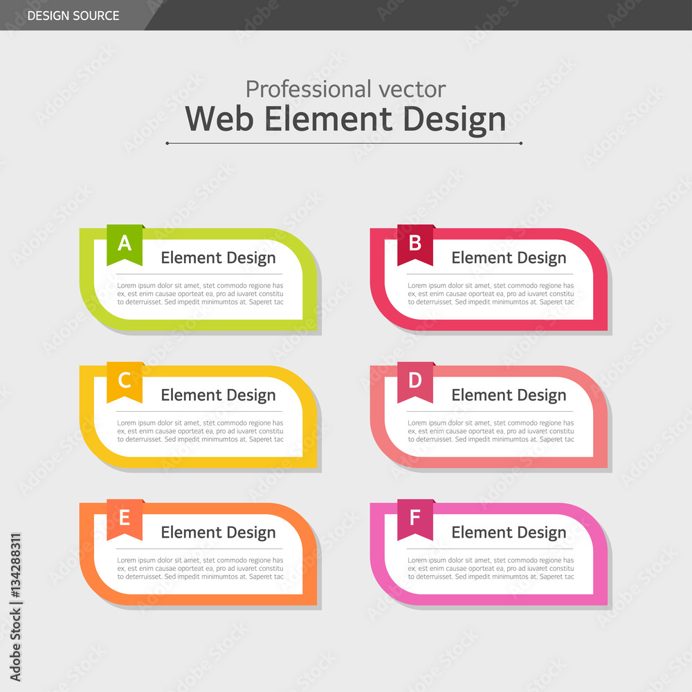 Fototapeta premium Element illustration