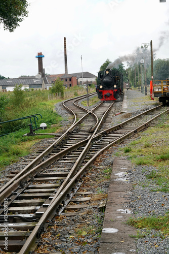 historical steam train