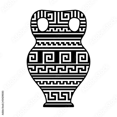 Black and white geometric g...