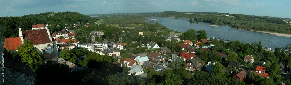 Kazimierz Dolny, Panorama Miasta.