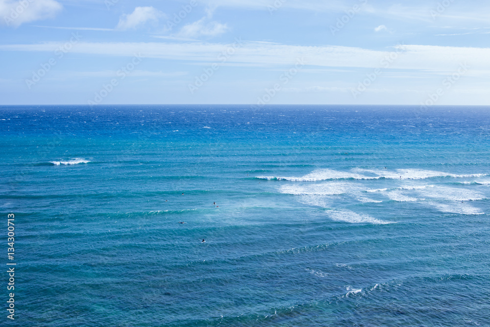 ハワイのワイマナロの海