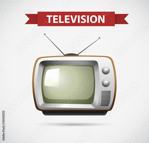 Icon design for television