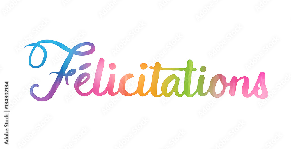 Carte Felicitations Stock Vector Adobe Stock