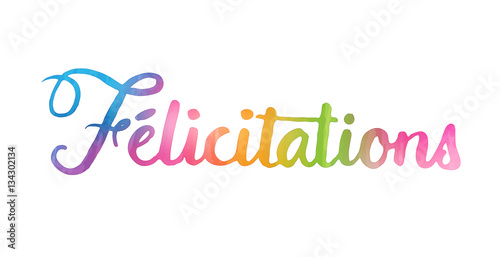 Carte “FELICITATIONS”
