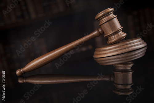 Courtroom, Law theme, mallet of the justice