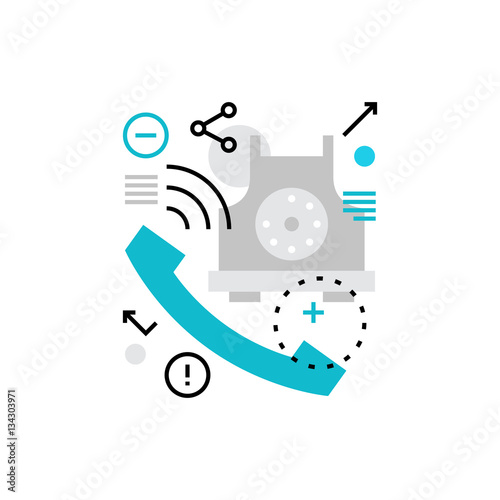 Calls Monoflat Icon.