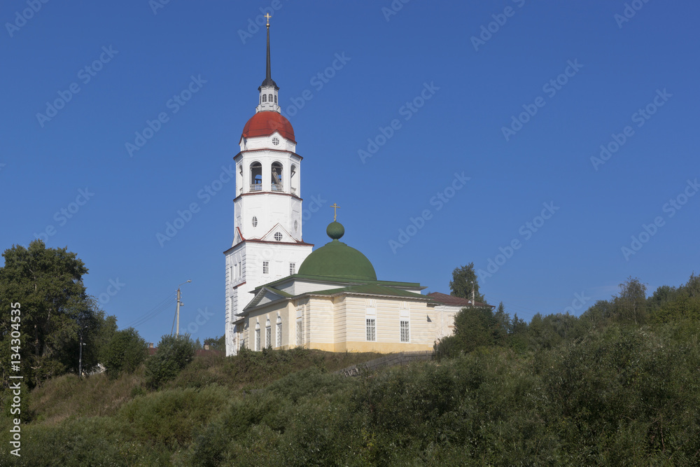 Church Assumption of the Blessed Virgin in the town of Totma, Vologda Region, Russia